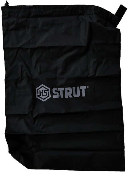 HS Strut 07604 Turkey Decoy Storage Bag Black Mesh Nylon Strap Orange Safety Flag