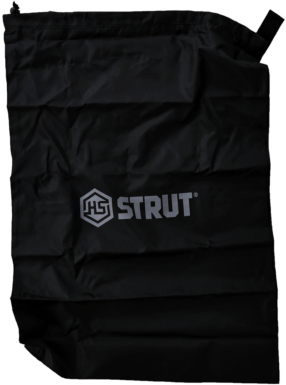 HS Strut 07604 Turkey Decoy Storage Bag Black Mesh Nylon Strap Orange Safety Flag
