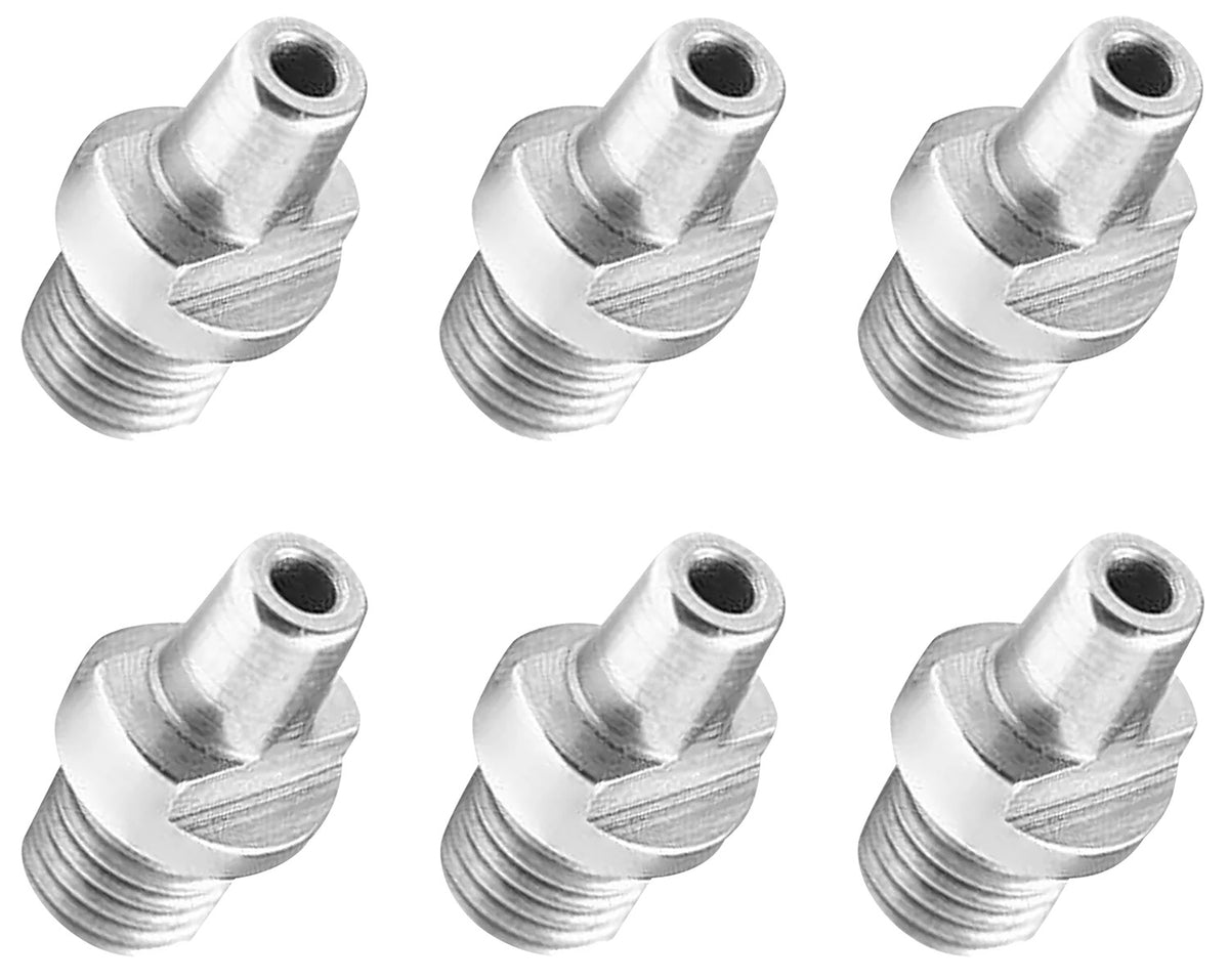 Pietta AC065 Stainless Steel Black Powder Revolver Nipples Pack of 6