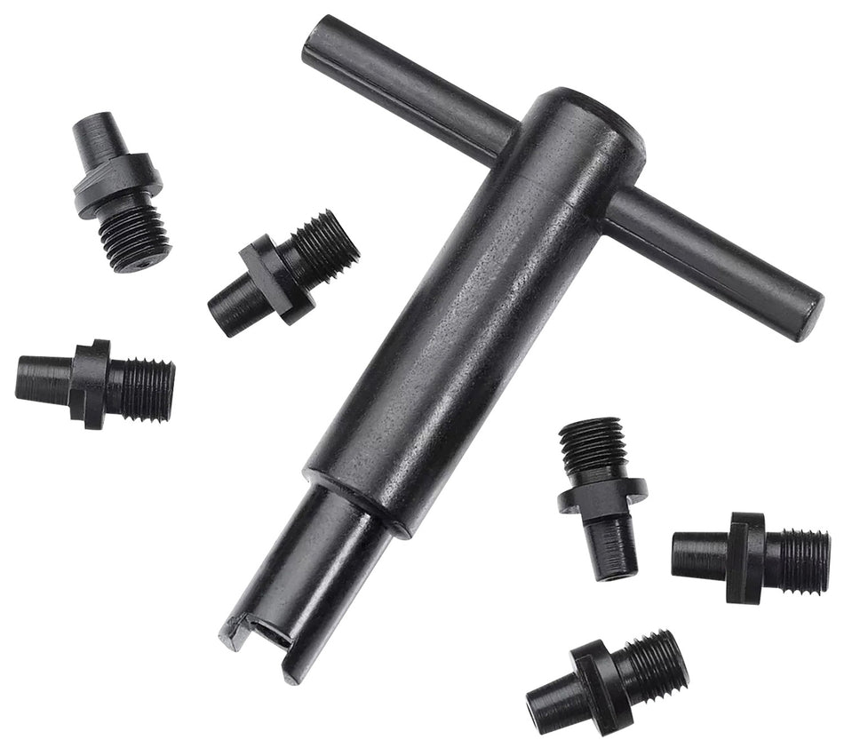 Pietta Black Powder Revolver Nipple Wrench with #10 Percussion Nipples 6 Pack AC020+060