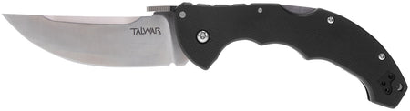 Cold Steel CS21TTL Talwar 4" Folding S35VN Straight Back Plain Blade Textured G10 Handle with Tri-Ad Lock and Belt Clip