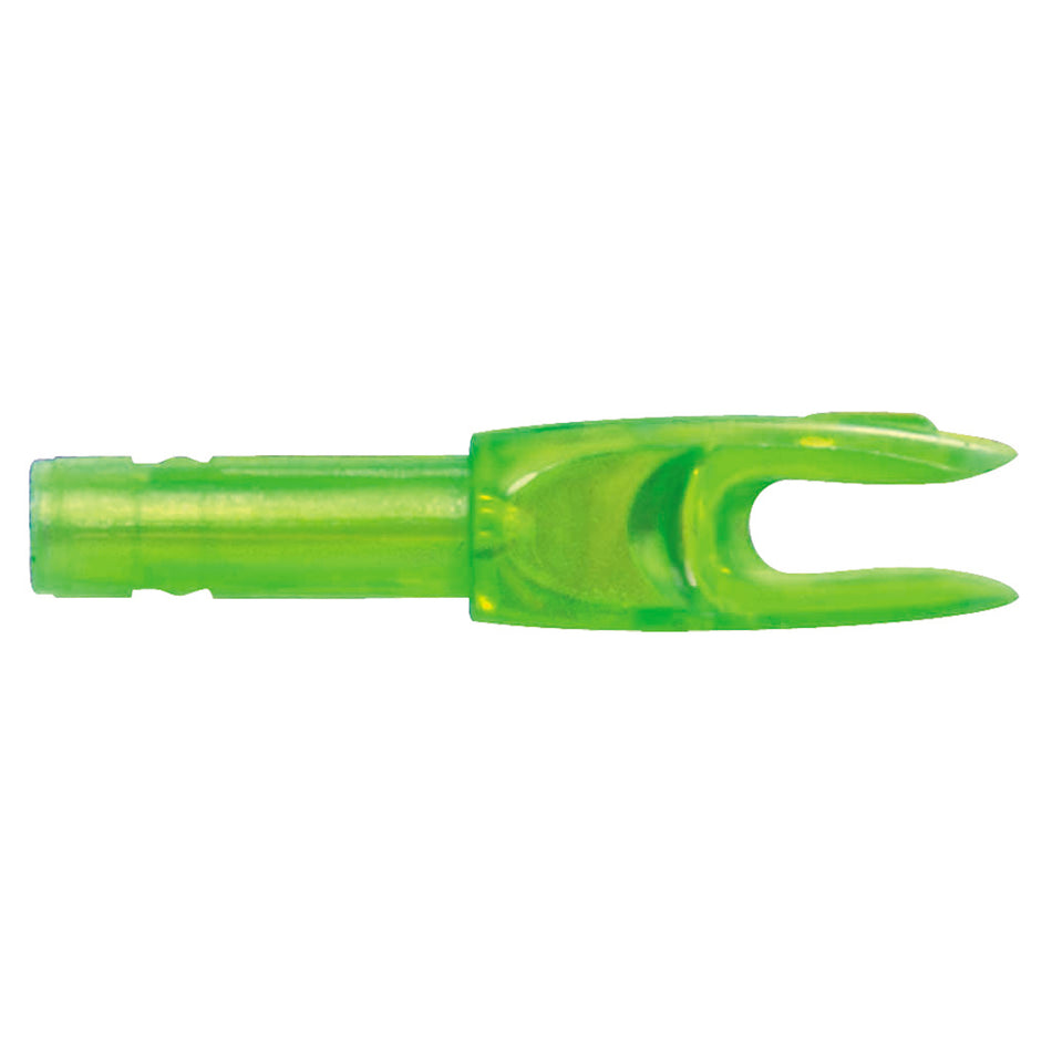 Easton 4mm G-Nock Large Groove Green Arrow Nocks, 100 pk.