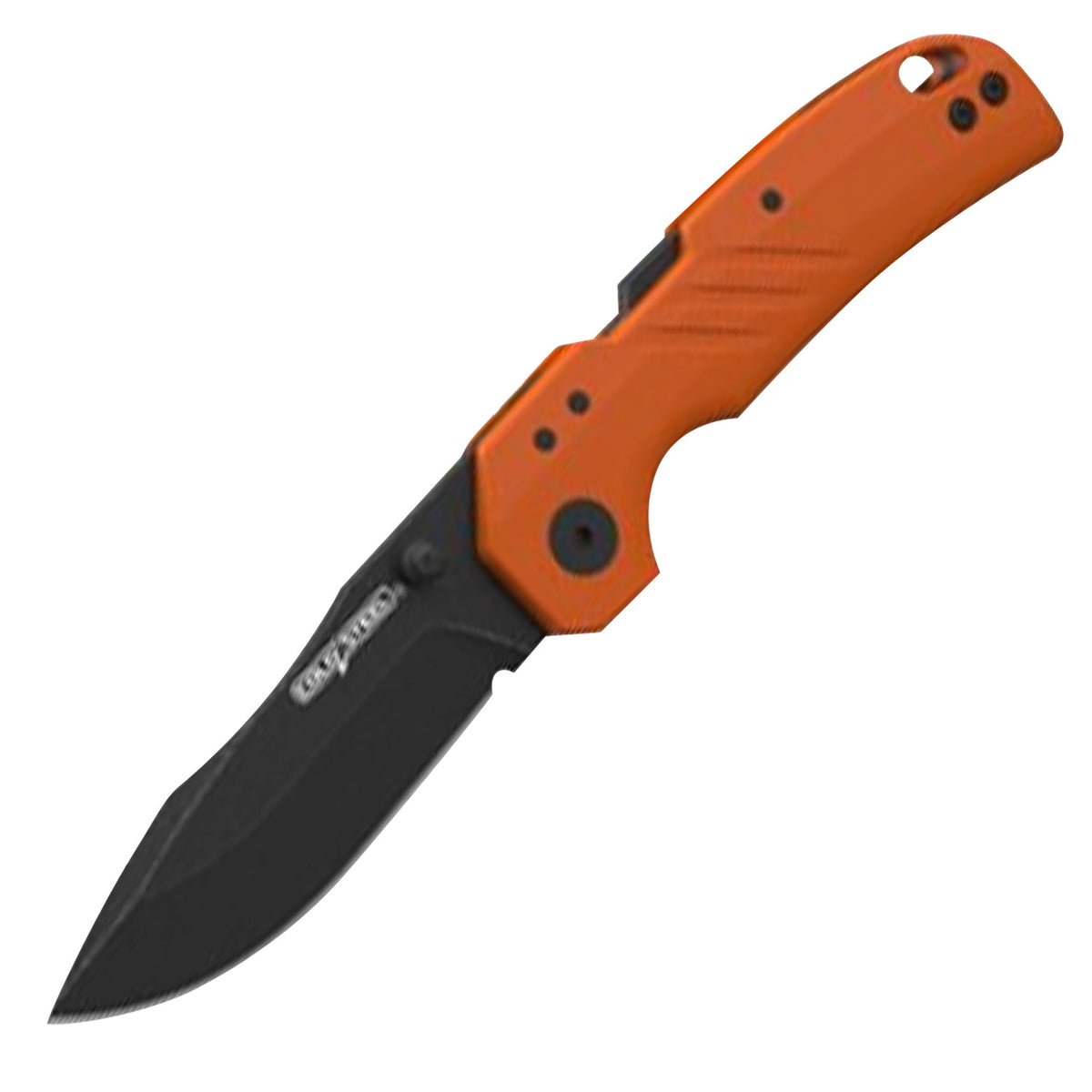 Cold Steel Engage 3" Folding Tanto Black PVD Stonewashed 4116 SS Blade Orange GFN Handle w/ Belt Clip