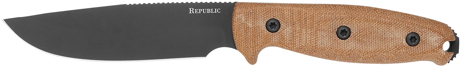 Cold Steel 5-Inch Fixed Blade Field Knife, CPM S30V Plain Blade, Natural Linen Micarta Handle with Included Sheath
