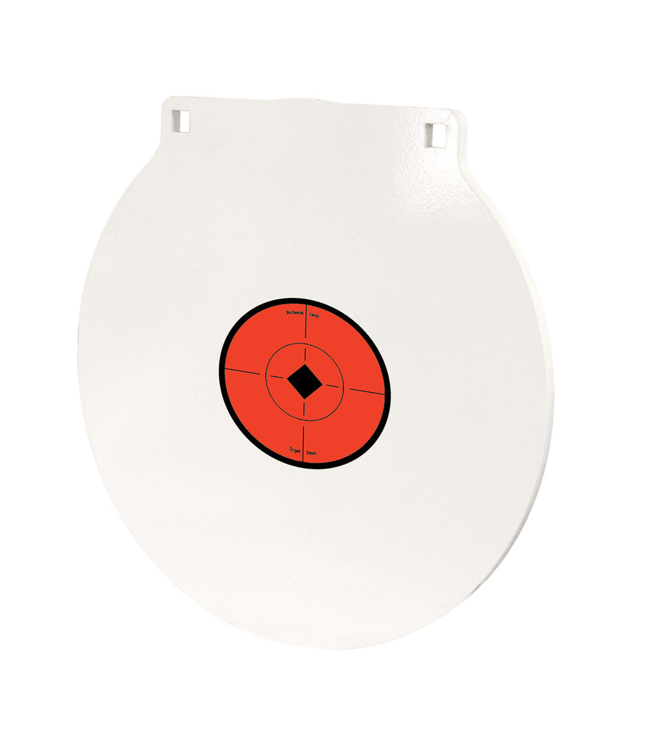 Birchwood Casey 12" Round Hanging NM500 Steel Shooting Target Plate Rifle/Handgun