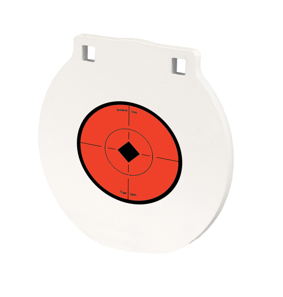 Birchwood Casey 8" Round Hanging NM500 Steel Shooting Target Plate Rifle/Handgun
