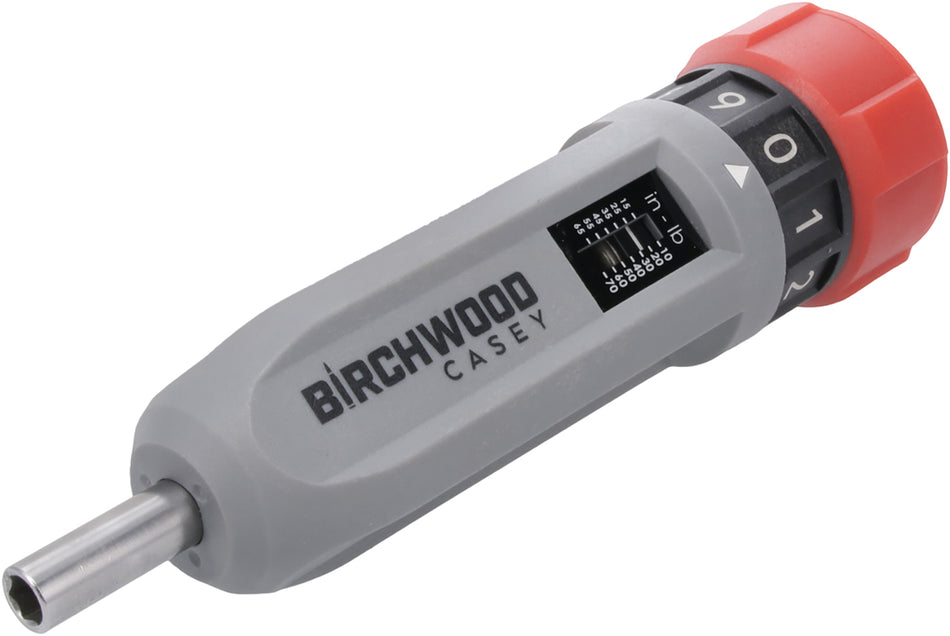 Birchwood Casey Gray/Red AR-15 Torque Wrench Set with Magnetic Bit Retention