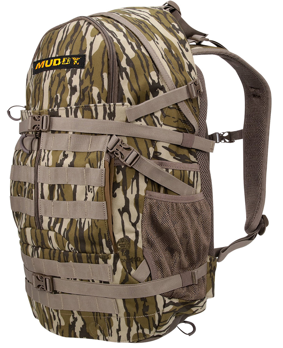 Muddy Pro 1300 Hunting Backpack Mossy Oak Bottomlands Polyester MUD-BPK-1300MO