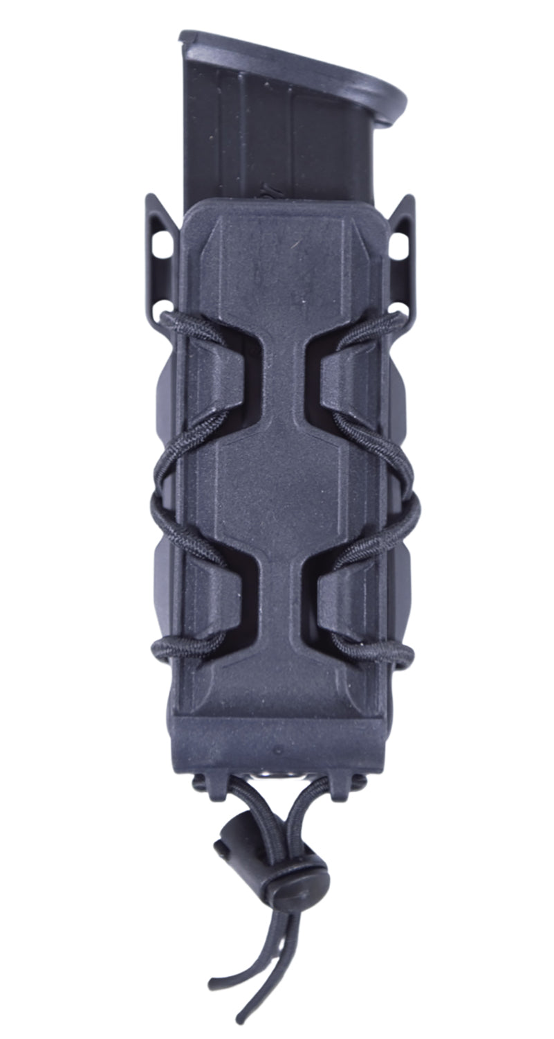 High Speed Gear Polymer TACO V2 Single Pistol Magazine Pouch Black 2" Belt Clip MOLLE