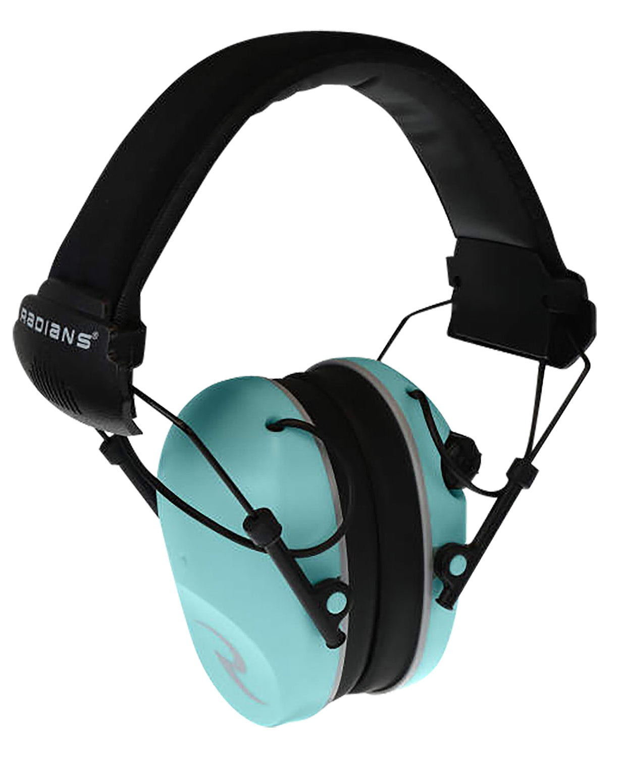 Radians R3200 Dual Microphone Electronic Earmuff 23 dB Aqua Blue Over the Head Adult 1 Pair