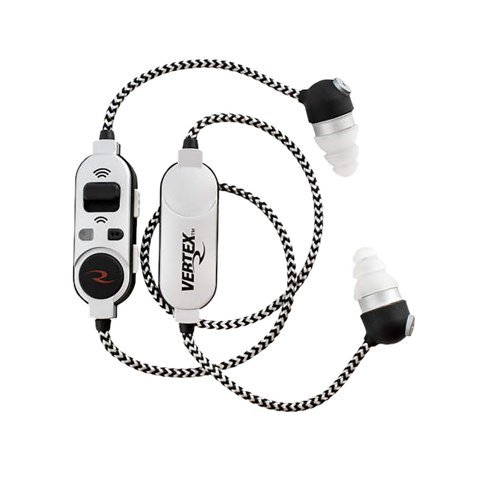Radians Vertex Electronic Earbuds Hearing Protection 25 dB Black/Gray In The Ear