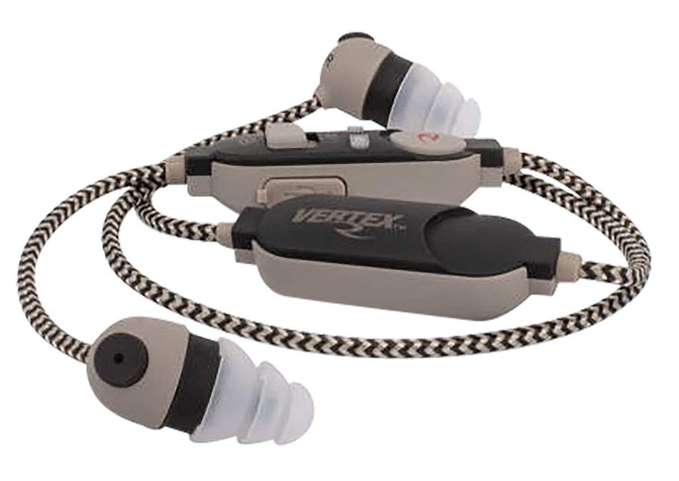 Radians Vertex Electronic Earbuds Hearing Protection 85 dB Black/Gray In The Ear