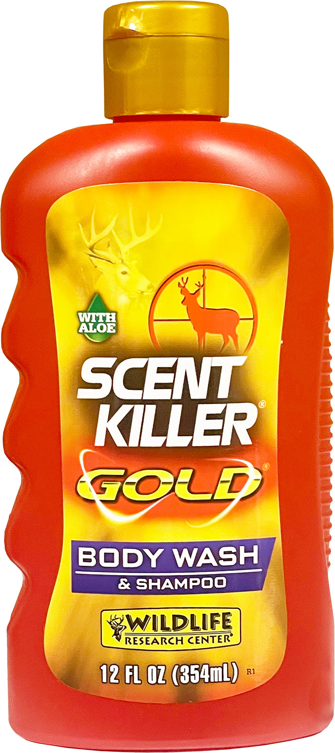 Wildlife Research 1240 Scent Killer Gold Moisturizing Anti-Odor Body Wash 12 oz Bottle