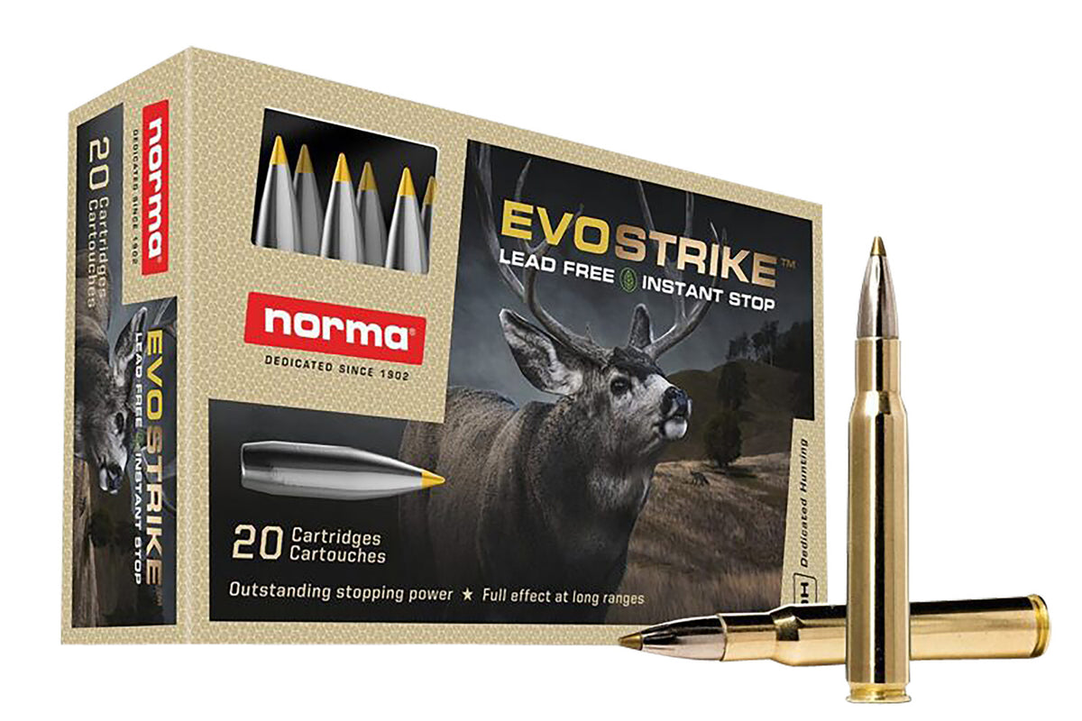 Norma Dedicated Hunting Evostrike Polymer Tip Boat Tail 139 Grain .30-06 Springfield 2986 fps