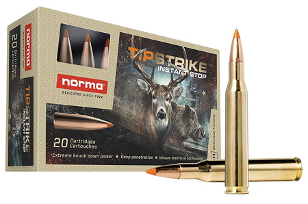 Norma Dedicated Hunting Tipstrike Polymer Tip 140 Grain .270 Winchester 3084 fps