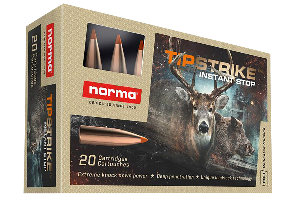 Norma Dedicated Hunting Tipstrike Polymer Tip 170 Grain .308 Win / 7.62x51mm 2625 fps