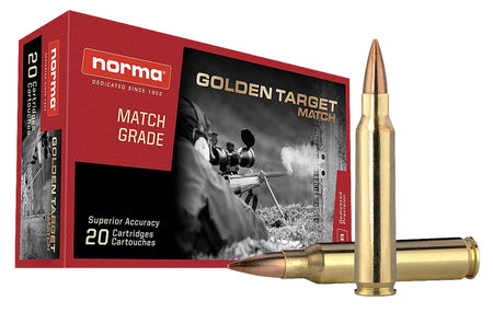 Norma Dedicated Precision Golden Target Match  69 Grain .223 Remington 2936 fps