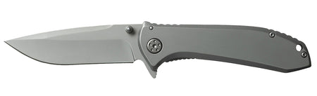 Smith's Products Titania II 51010 3.50" Drop Point Folding Knife Titanium Coated SS Blade and Pocket Clip