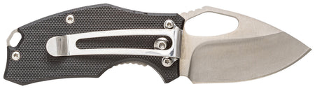 Smith's Products Lil Choncho 51119 2.20" Drop Point Folding Knife Polished Stainless Blade with G10 Handle and Clip