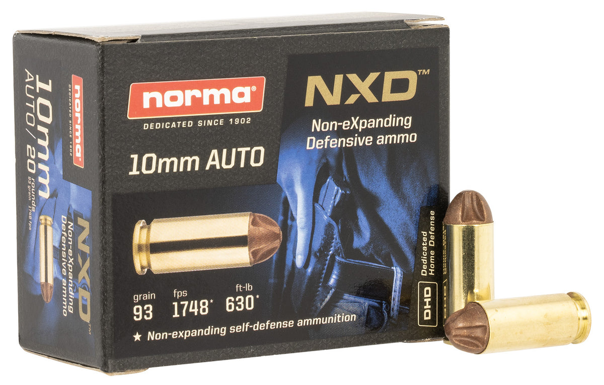 Norma Self Defense NXD 93 Grain 10mm Auto