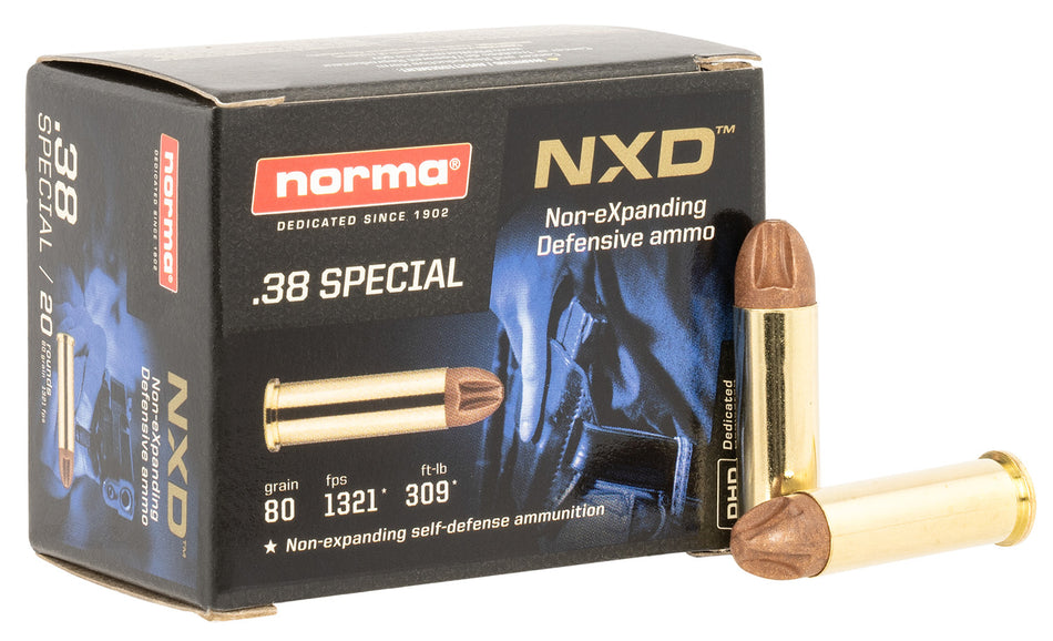 Norma Self Defense NXD 38 Grain .38 Special