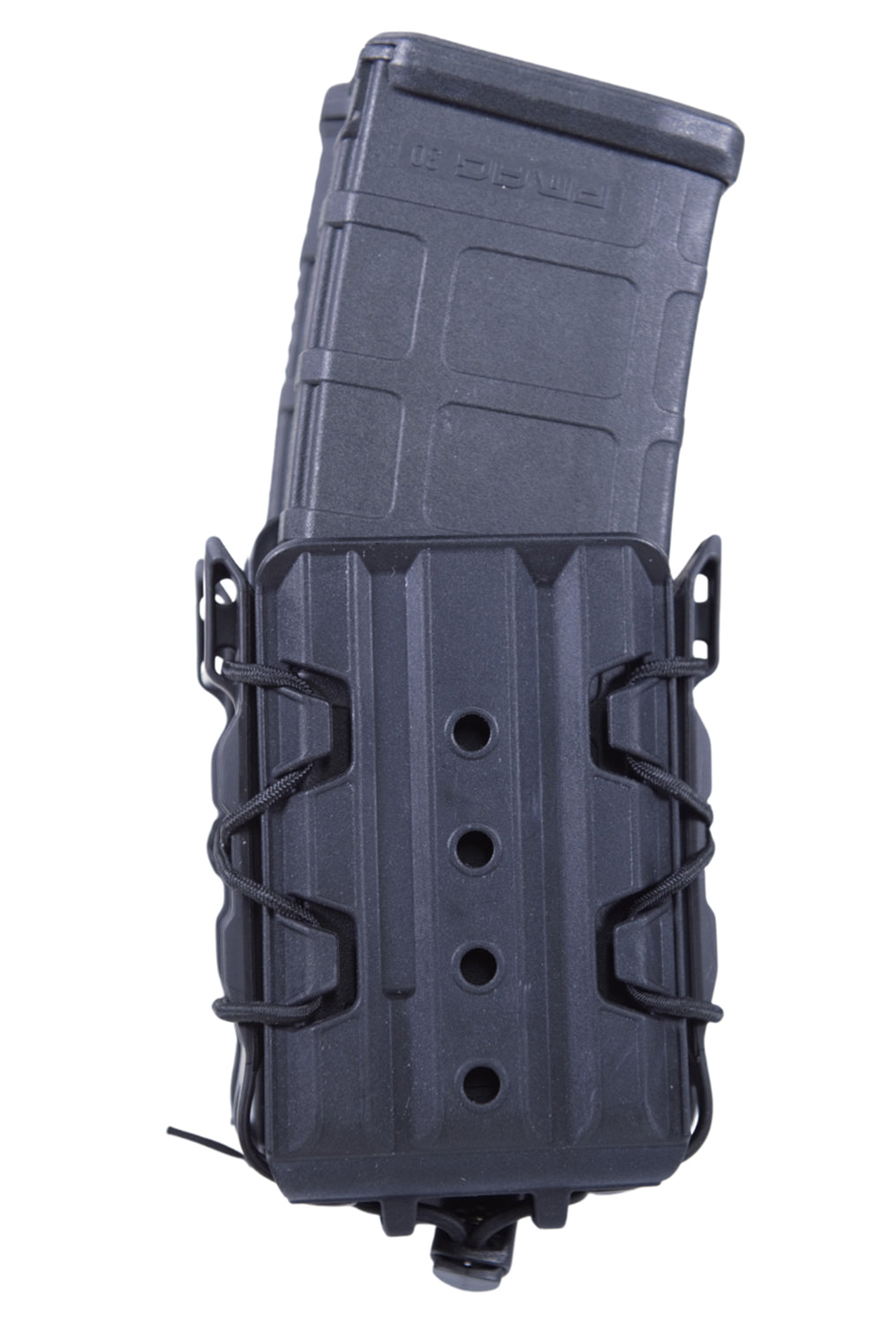 High Speed Gear Polymer X2R TACO V2 Double Rifle Magazine Pouch Black Belt MOLLE Mount