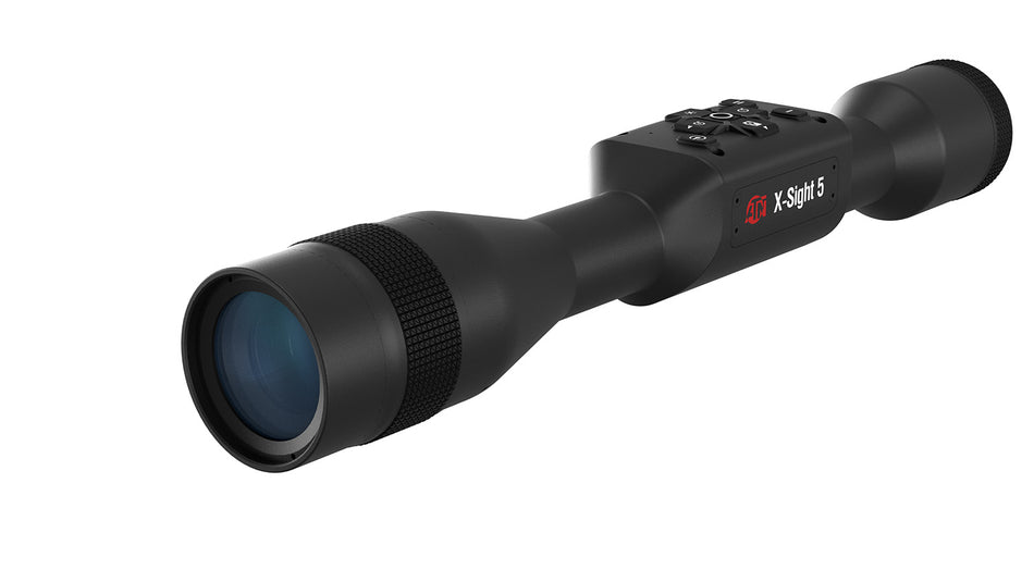 ATN X-Sight 5 Night Vision Scope Black Anodized 3-15x 30mm Tube Gen 5 Smart Reticle