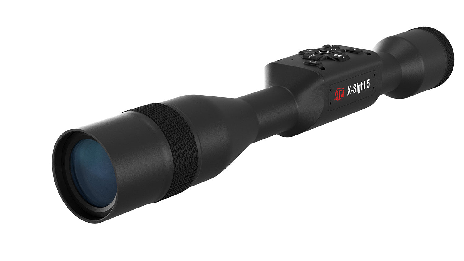 ATN X-Sight 5 Night Vision Scope Black Anodized 5-25x 30mm Tube Gen 5 Smart Reticle
