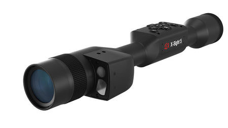 ATN X-Sight 5 LRF Night Vision Scope Black Anodized 3-15x 30mm Tube Gen 5 Smart Reticle