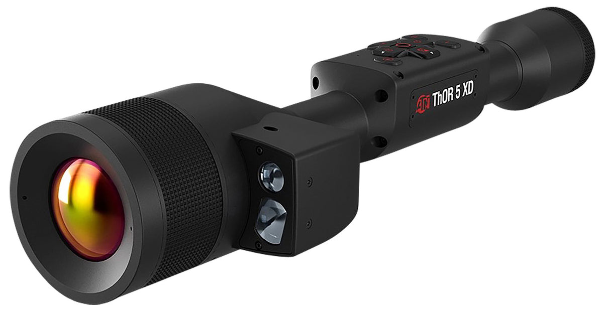 ATN Thor 5 XD LRF 2-20x Smart Mil Dot Thermal Rifle Scope 1280x1024 12 Micron 60 fps Black Anodized