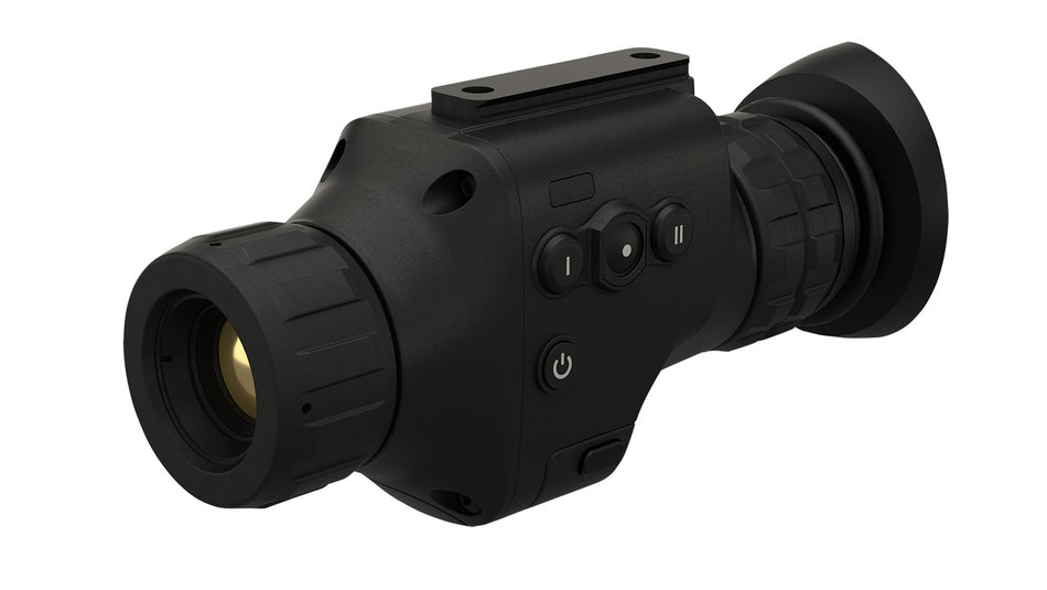 ATN ODIN LT 640 1-4x19mm Multi Reticle Thermal Monocular Handheld or Head Mount 640x480 Black