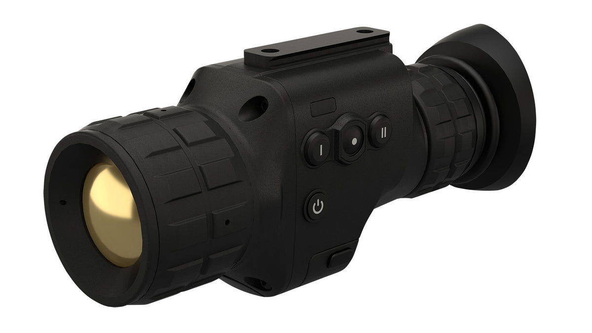 ATN ODIN LT 640 3-12x35mm Multi Reticle Thermal Monocular Handheld or Head Mount 640x480 Black