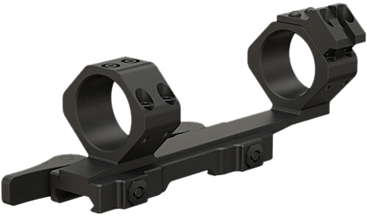 ATN ACMUDCQDMHL Quick Detach Low Profile 30mm Scope Mount and Rings Black Aluminum