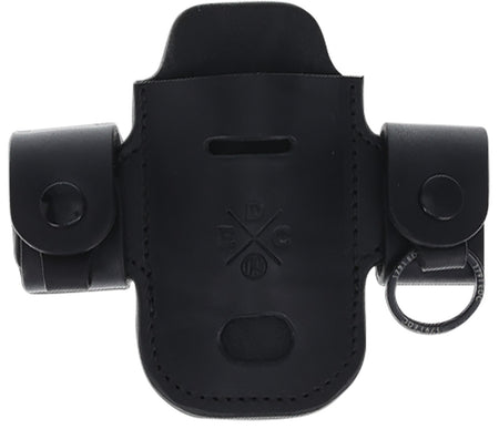 1791 Gunleather EDC Heavy Duty Solo Action Snap OWB Ambidextrous Black Leather Belt Loop