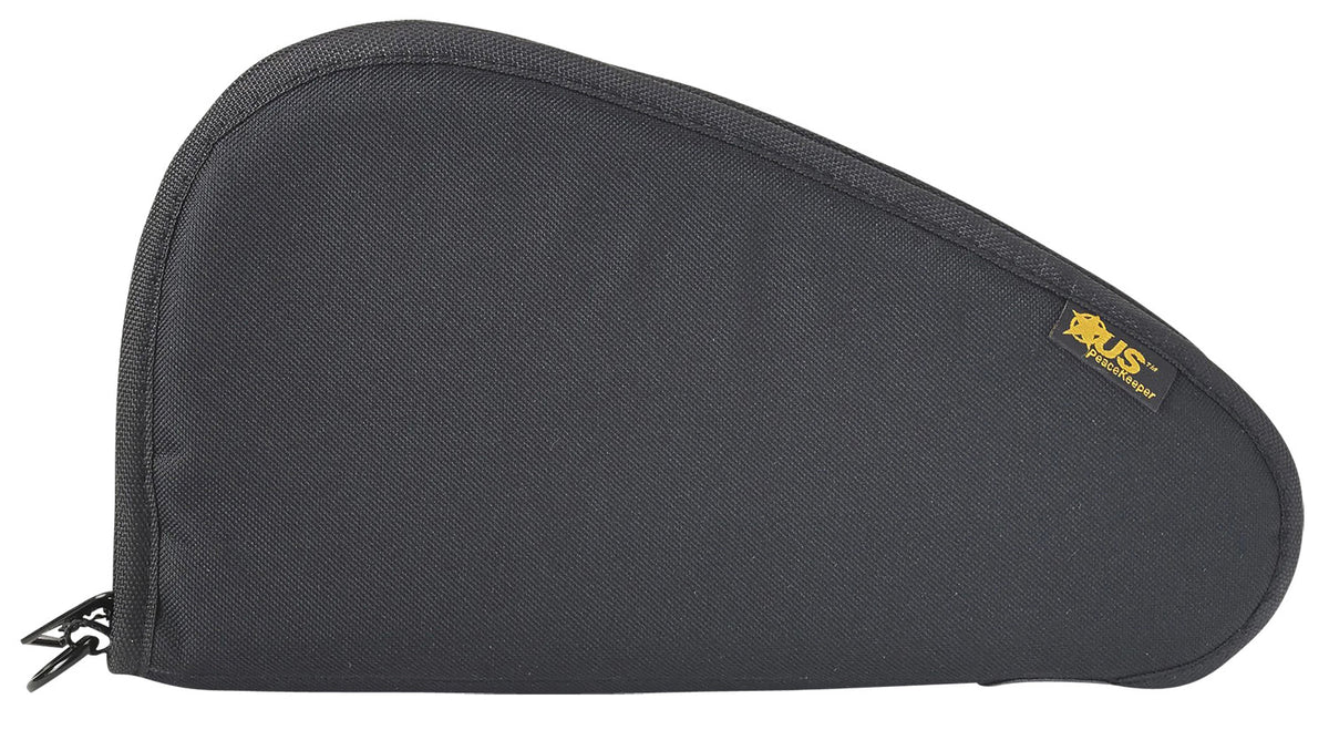 US PeaceKeeper P21009 Lockable Pistol Case Black Polyester 1 Handgun