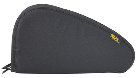 US PeaceKeeper P21011 Single Handgun Case Black Polyester with D-Ring Lock