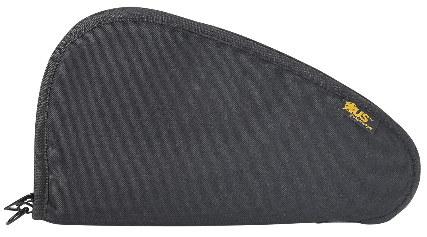 US PeaceKeeper P21013 1 Handgun Black Polyester Pistol Case with D-Ring