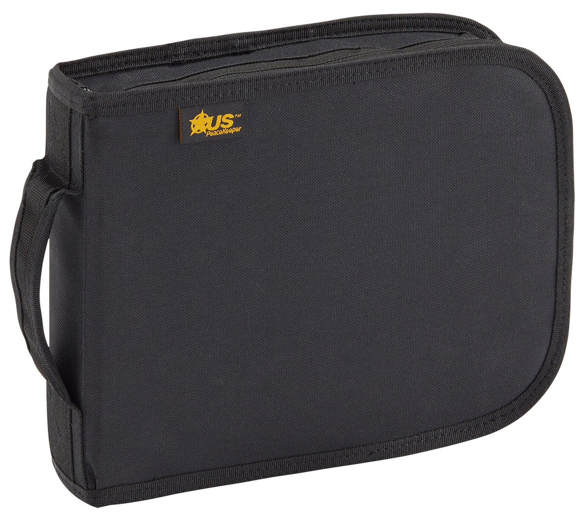 US PeaceKeeper P26108 Lockable Handgun Carry Case Black Polyester 1 Handgun