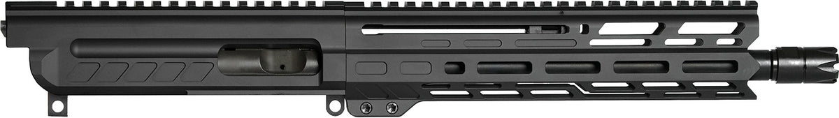 CMMG 99B80E4AB Dissent 9mm 10.50" Left Charging Handle AR Upper with Linear Comp and Picatinny End Plate