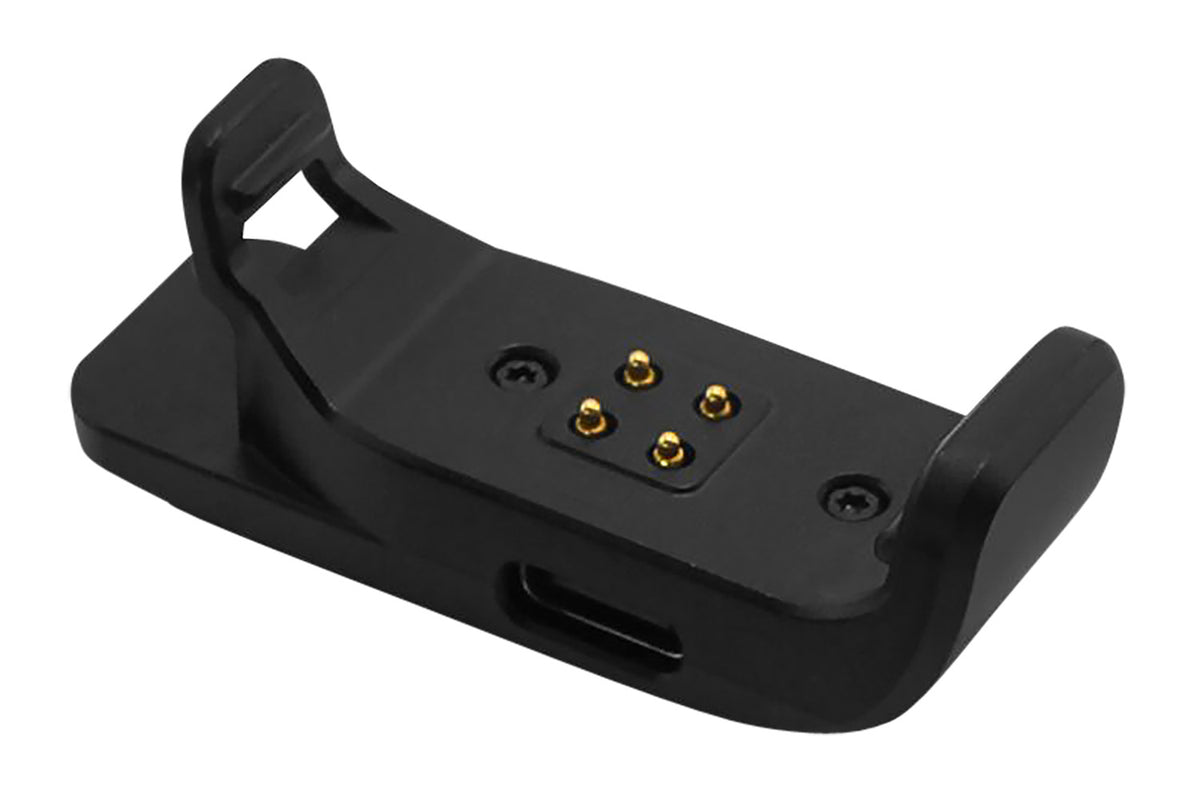 Garmin 010-13023-10 Alpha T20/TT25 Extended Battery Box Charging Clip Black