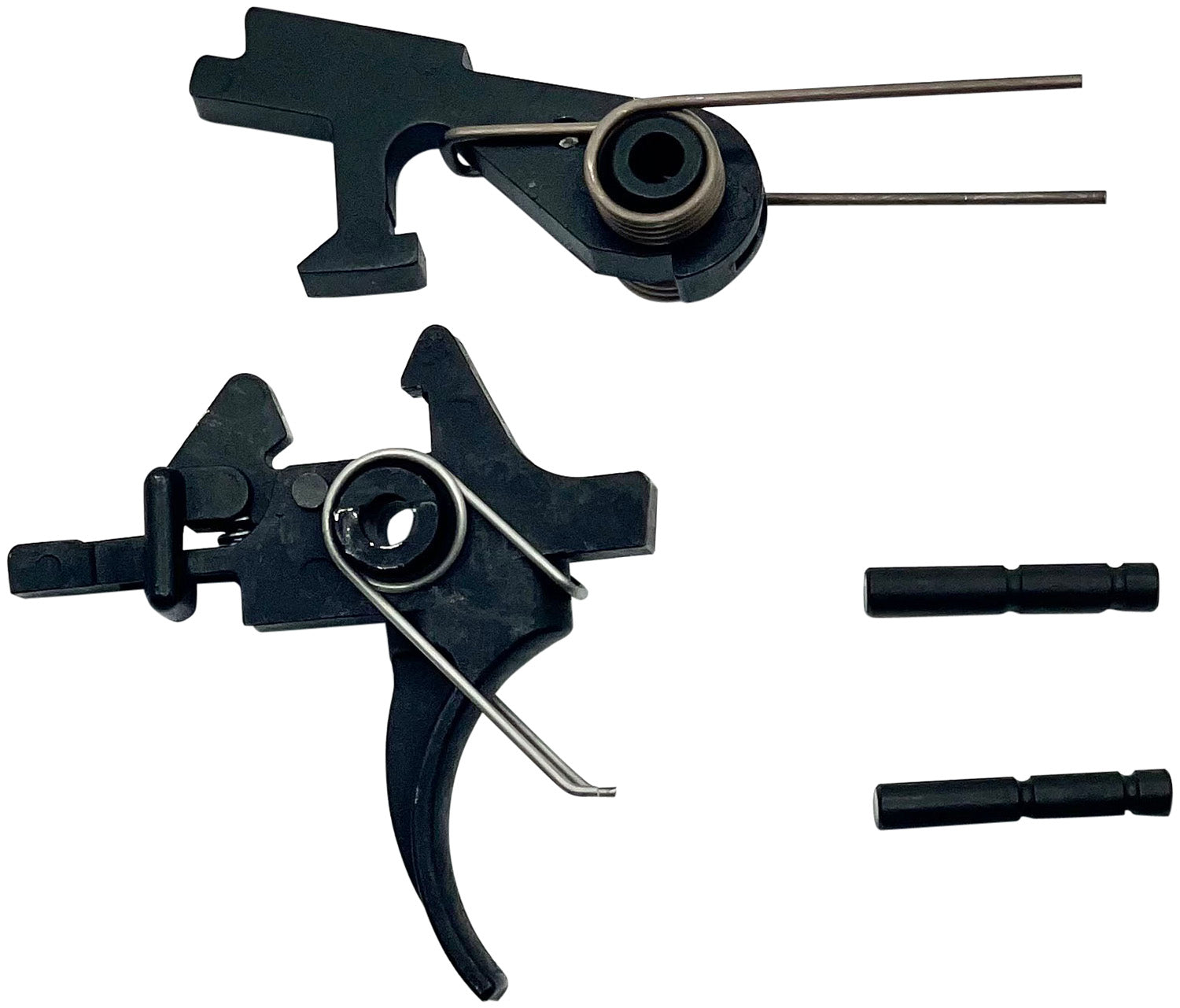 LBE Unlimited AR-15 Two Stage Curved Trigger Group with Hammer Disconnector and Springs