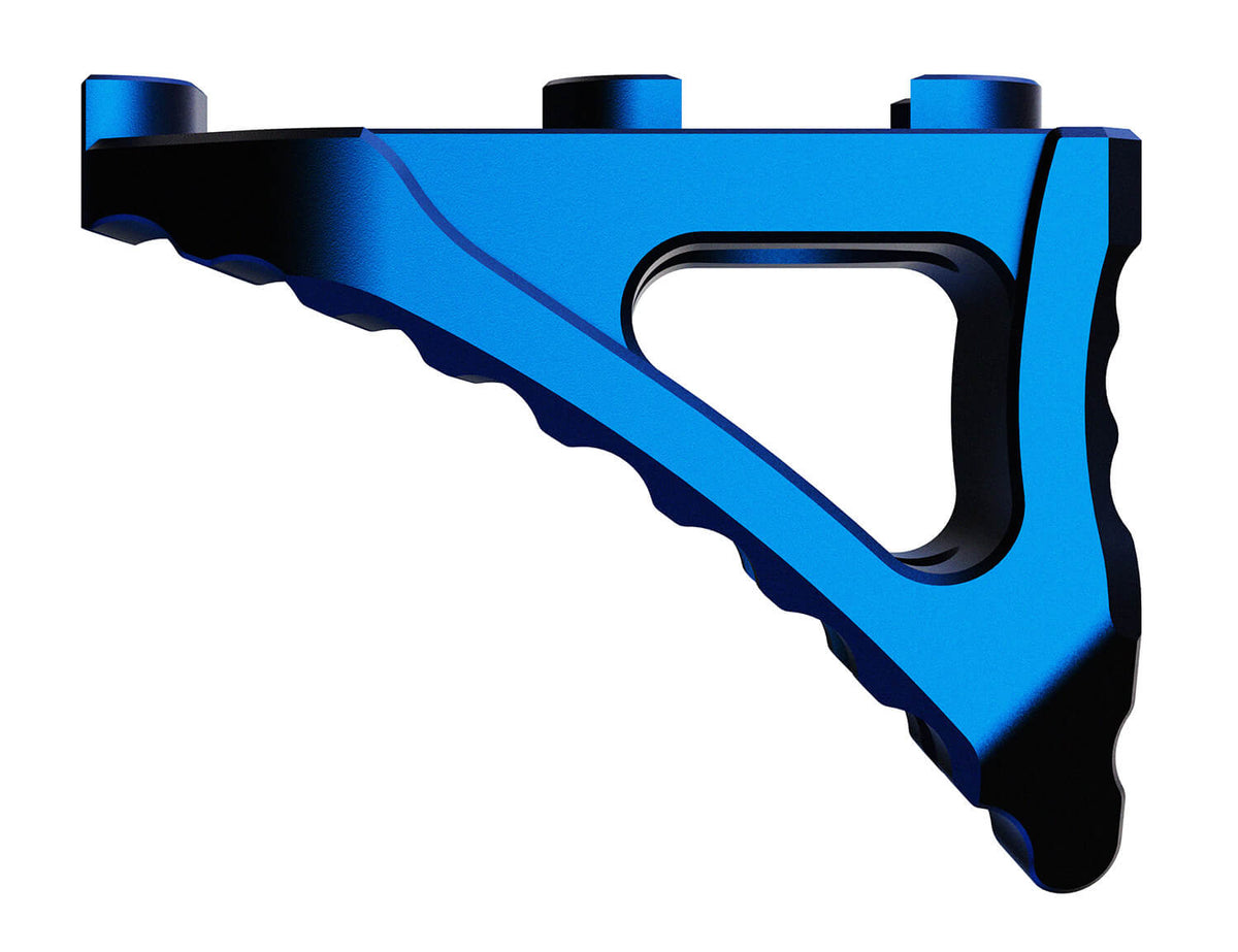 Rise Armament RA030BLU Micro Hand Stop Reversible Skeletonized Patriot Blue Aluminum M-LOK