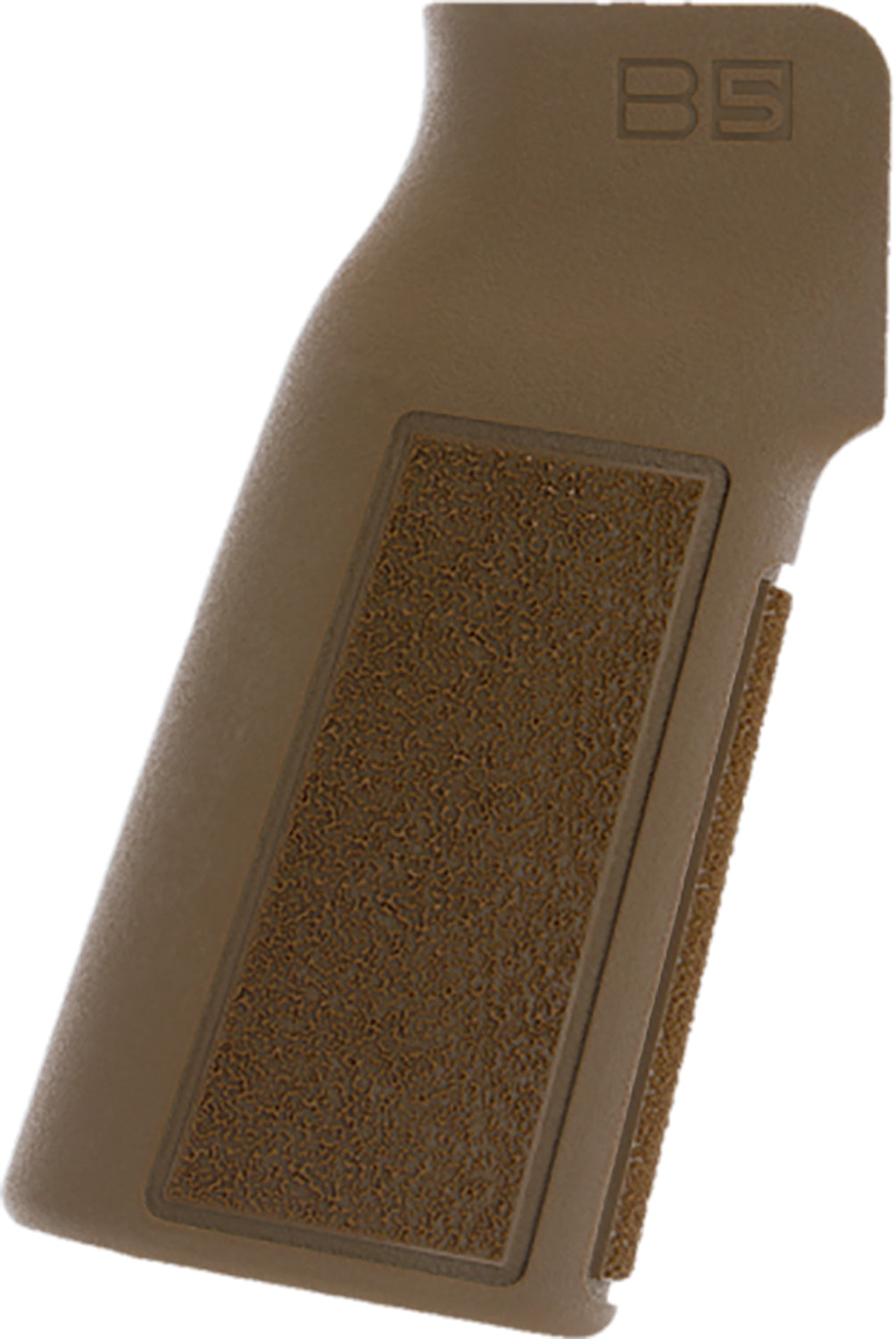 B5 Systems PGR1454 Type 22 P-Grip Coyote Brown Polymer Vertical Angle No Backstrap Fits AR-Platform