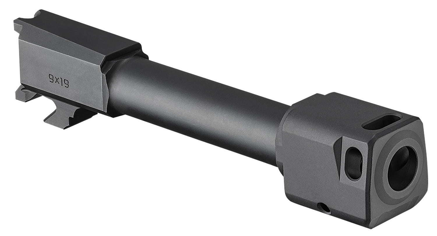 Springfield Armory HC0901TB-KIT Hellcat 9mm Luger 3.80" Threaded Barrel Self-Indexing Compensator Kit Black