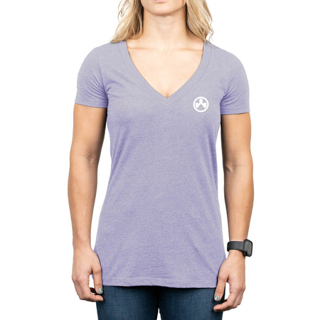 Magpul Women's Unfair Advantage Orchid Heather 52/48 Cotton Polyester Tee, XL