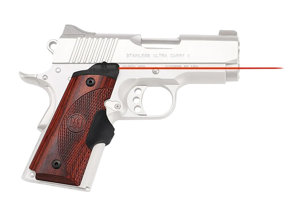 Crimson Trace Master Series LG902 Red Laser Lasergrips for 1911 Compact, Rosewood