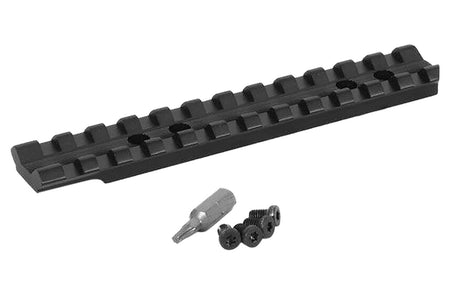 Henry HEGW14PR Matte Black Aluminum Picatinny Scope Base Fits Henry Long Ranger H014