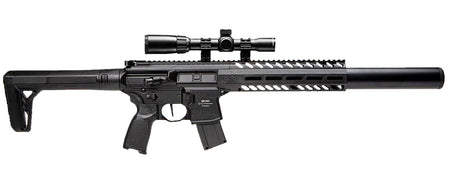 Sig Sauer MCX Gen 2 CO2 Powered Air Rifle .177 Pellet 30rd QD Stock 1-4x24mm Scope