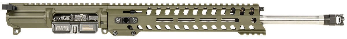POF 847313019998 Rogue Upper .308 Win 16.50" Stainless Barrel OD Green Anodized Micro-B Muzzle Brake 11" M-LOK