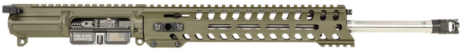 POF 847313019998 Rogue Upper .308 Win 16.50" Stainless Barrel OD Green Anodized Micro-B Muzzle Brake 11" M-LOK
